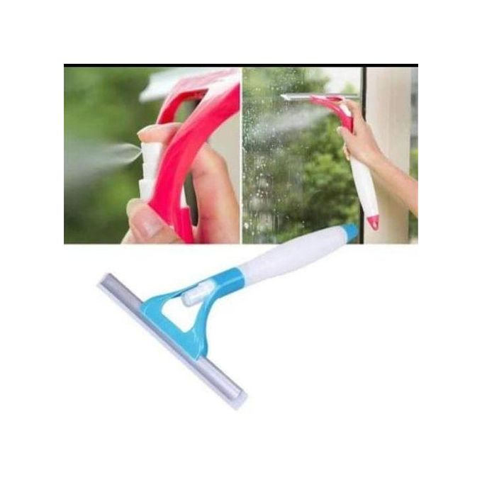 Window Cleaner Tool for Home with 20''-30'' Extension Pole, Squeegee for Car Windshield Cleaning, Glass Washer for Shower Doors, Mirror