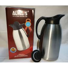 Experience the perfect blend of style, durability, and functionality with the Always Silver Vacuum Flask. Crafted from high-quality stainless steel, this flask boasts a sleek silver finish that exudes