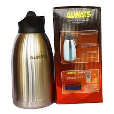 Experience the perfect blend of style, durability, and functionality with the Always Silver Vacuum Flask. Crafted from high-quality stainless steel, this flask boasts a sleek silver finish that exudes