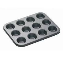 ChatGPT said:

A 12-hole cupcake tin is an essential bakeware item designed for creating evenly sized cupcakes and muffins. Made from durable metal, often carbon steel or aluminum, it provides excelle
