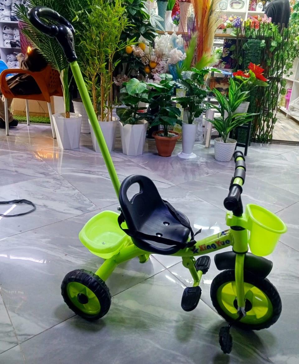 Tricycle with push handle Kids' Tricycles kids bike childrens tricycle Baby tricycle Kids Gift Colorful and Durable