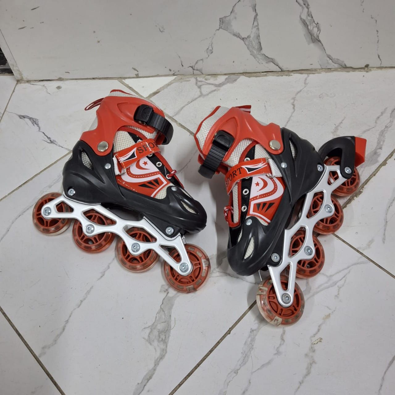 Adjustable Roller Skates Shoes. Large Size 38-42