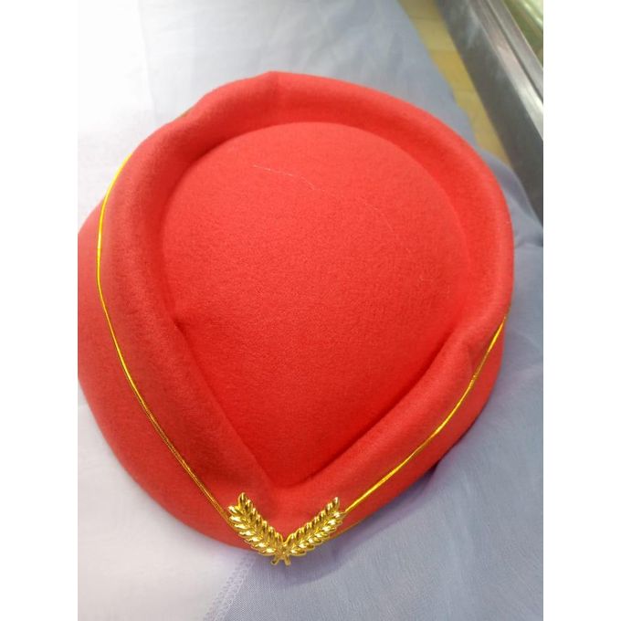 Classic Stewardess Women Air Hostesses Hat.