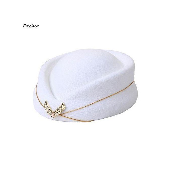 Classic Stewardess Women Air Hostesses Hat.
