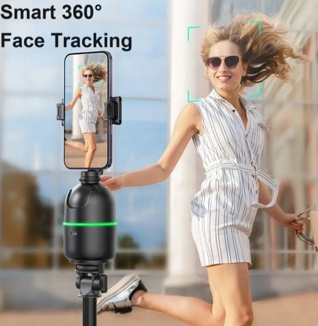 New P03 AI Auto Face Tracking Smart Follow Gimbal Stabilizer For Camera and Mobile Phone
