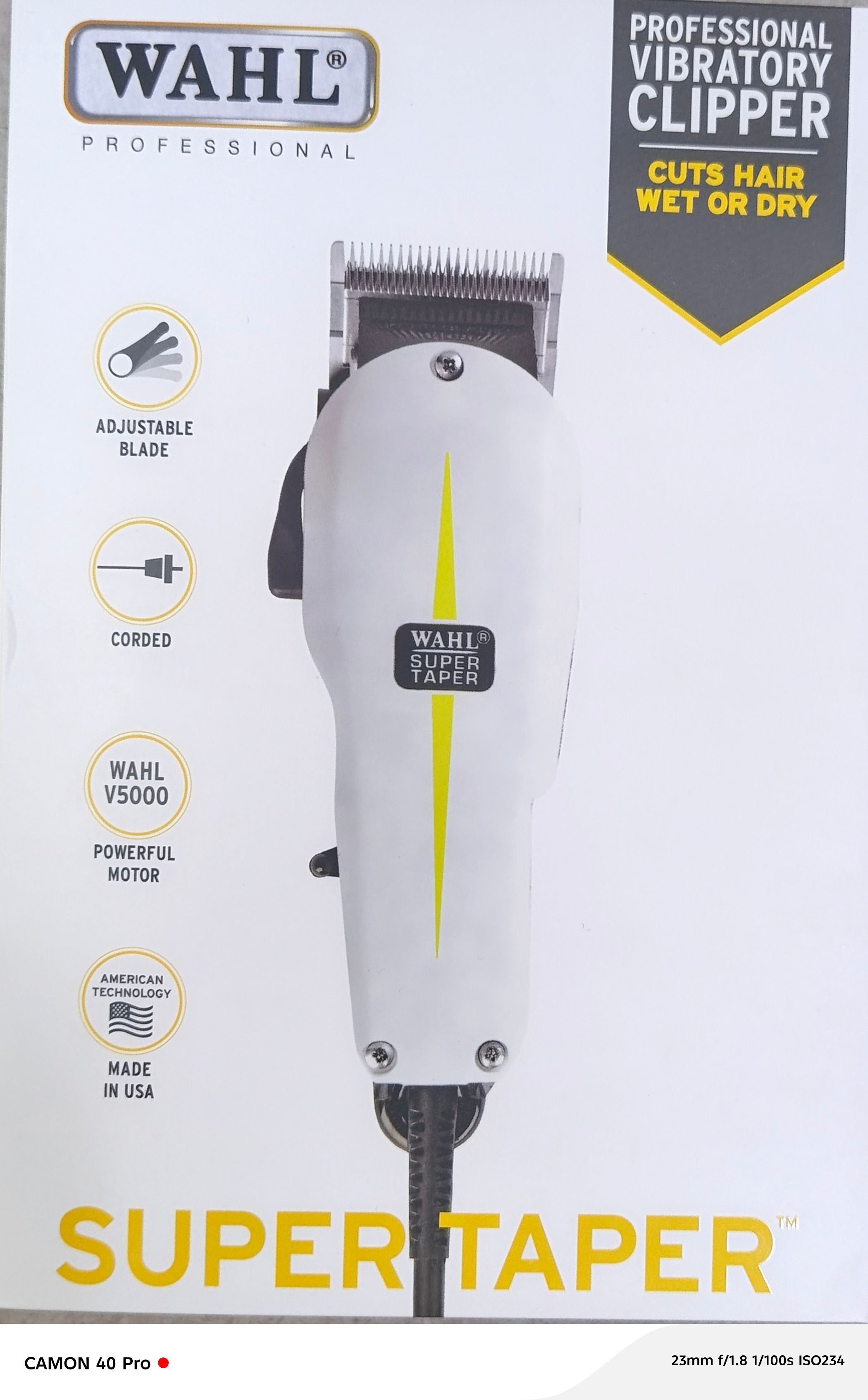 Original WAHL Shaving Machine
