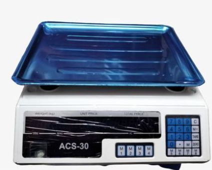digital weighing scale flat top