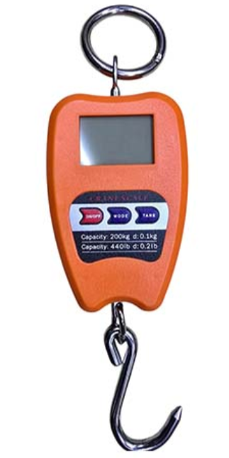 digital hanging scale 200kgs