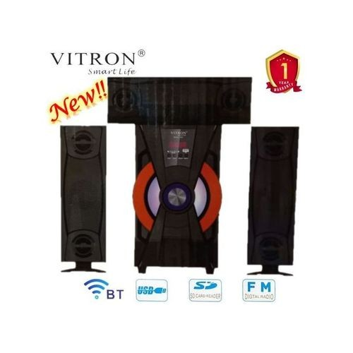 Vitron V642 3.1CH AC/DC Subwoofer Bluetooth/USB/FM/AUX Vitron V641 3.1CH AC/DC Subwoofer Bluetooth/USB/FM/AUX + Free Delivery to your Door step