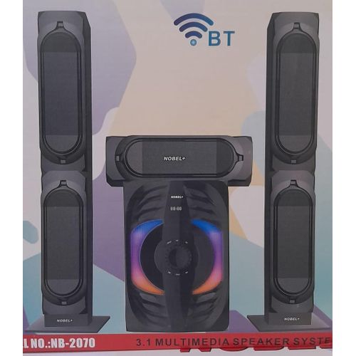 mplete Home Theater SystemsBT HIGH TECH QUALITY SOUND SYSTEM-BT/FM/USB 55000W
Share this product



Nobel BT HIGH TECH QUALITY SOUND SYSTEM-BT/FM/USB 55000W