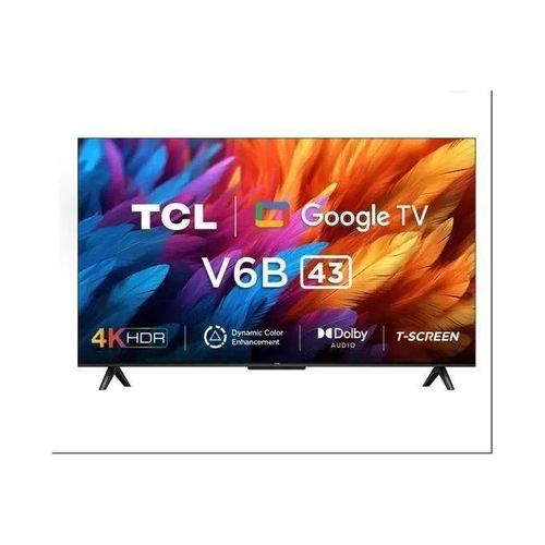 TCL 43" Inch 4K UHD Smart TV, Google TV, Voice Control, Dolby Audio, HDR10, 43P635 (2023 Model)