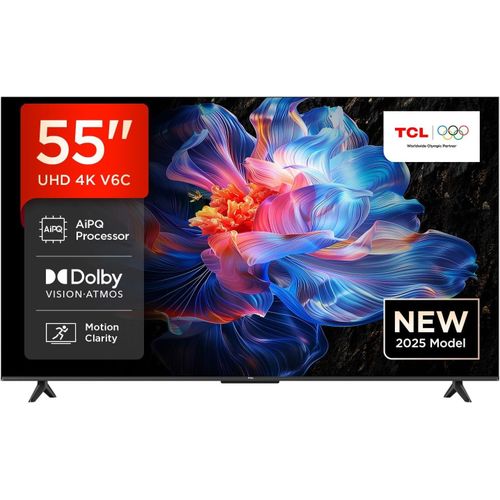 TCL 55 Inch- ULTRA HD 4K,HDR, GOOGLE TV,BLUETOOTH-ENABLED,FRAMELESS,NETFLIX-P635