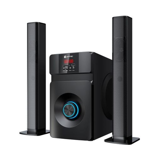 Amtec 2.1 CH MULTIMEDIA SPEAKER SYSTEM-BT/FM/USB-ELECTRIFYING BASS
