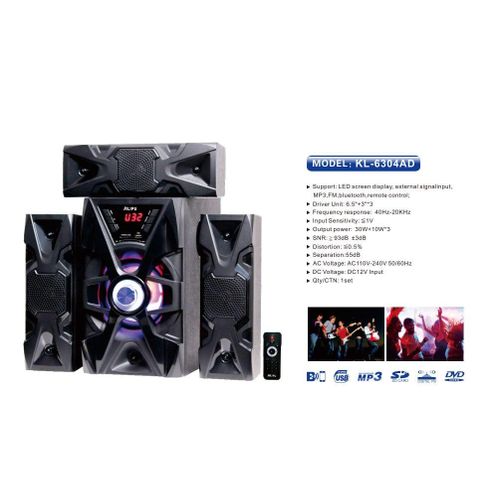 (NEW) KL-6304 3.1 MULTIMEDIA SPEAKER