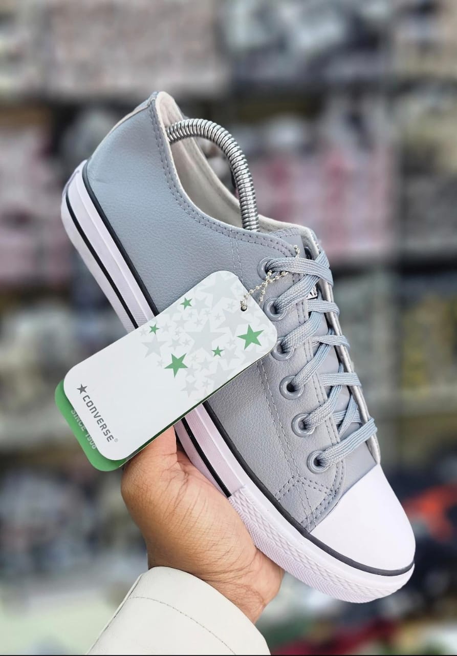 Offer price🔥🔥High quality Classy Leather Canvas Rubber Shoes🔥Premium Quality Material – durable and stylish finish.Comfortable Cushion Sole Breathable Design &Strong Grip Outsole