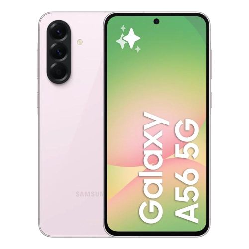 Samsung Galaxy A56 5G 128GB+8GB 6.7" 120Hz AMOLED Display 50MP Triple Camera Android 15 Exynos 1580 (4nm) 45W 5000mAh 7.4mm UltraI Slim IP67 Dust Water Resistant Smart Phones+ FREE GIFTS