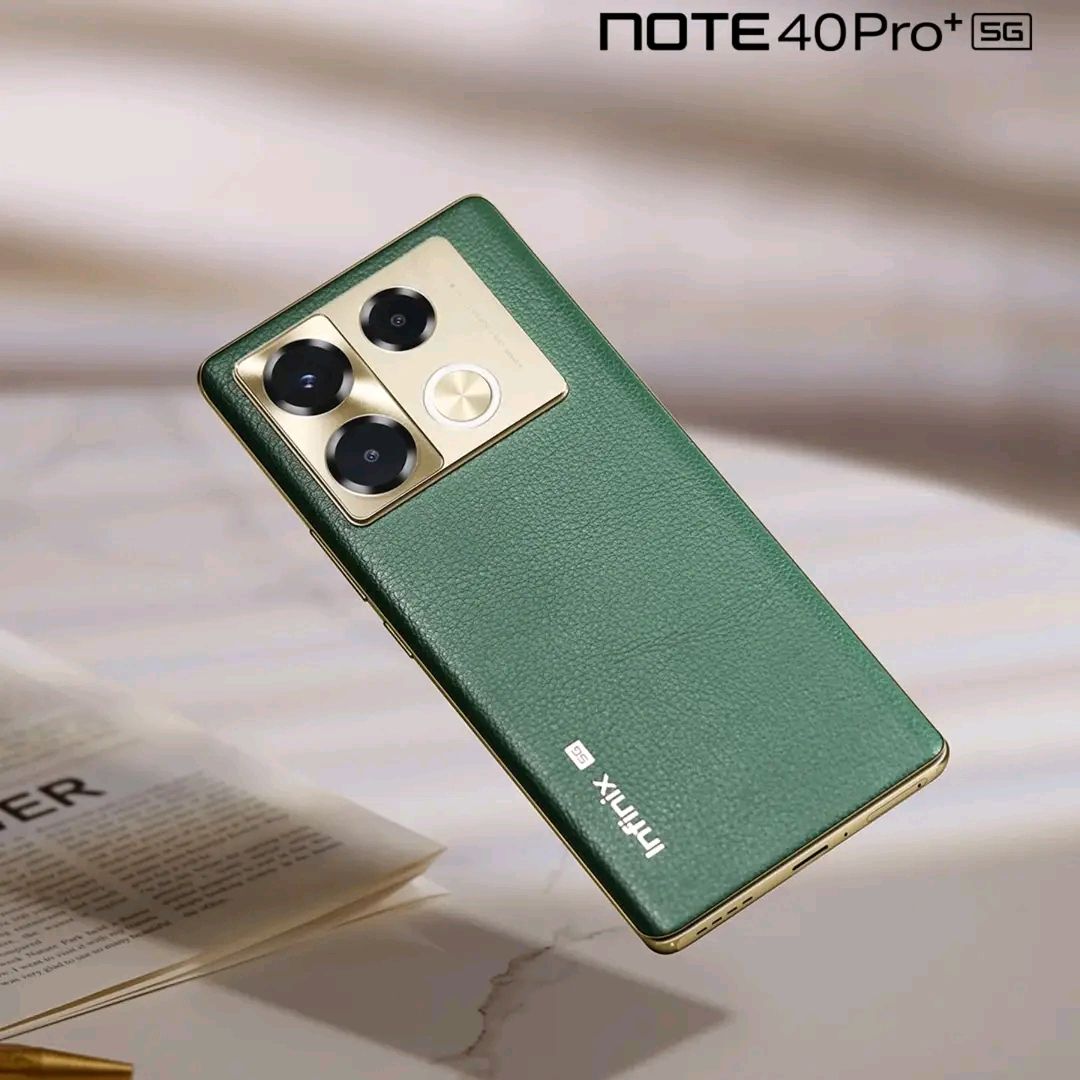 Infinix Note 40 PRO plus + 5G 256GB+24GB (12+12)GB 6.78" Amoled Screen Wireless Charge Support Dual sim 5000mAh Battery 100W Charging 108MP Camera + GIFTS(20,000mAh oraimo powerbank+Oraimo free pods)