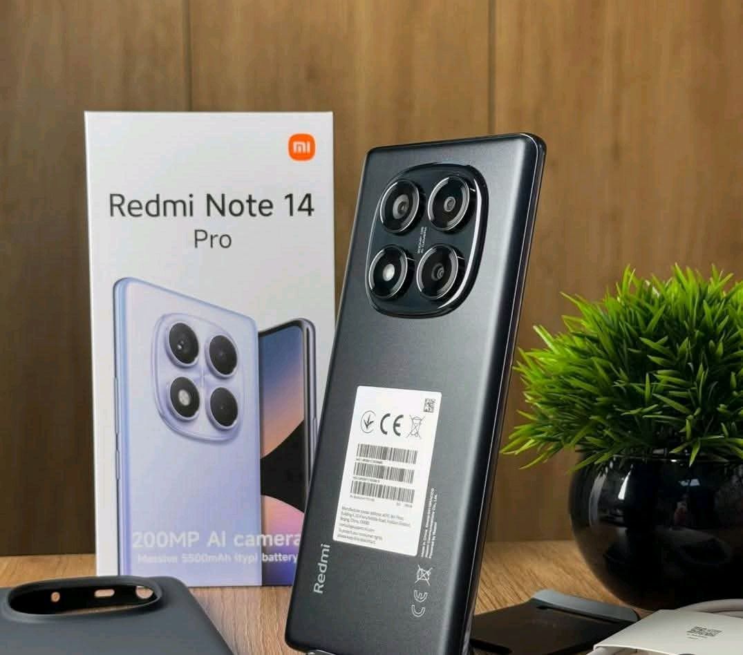 XIAOMI REDMI NOTE 14 PRO PLUS 5G FROST BLUE CURVED SCREEN ,512GB+12GB RAM 6.6 inch ( 200MP back 20MP front camera) 5110MAH BATTERY Octa-core Qualcomm SM7635 Snapdragon