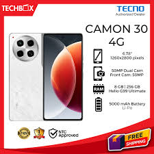 Tecno Camon 30 6.78" 120Hz AMOLED 256GB+16(8+8)GB RAM MTK Helio G99 70W 5000mAh 50MP Dual Speaker Android 14 Dual Sim Smart Phones phone