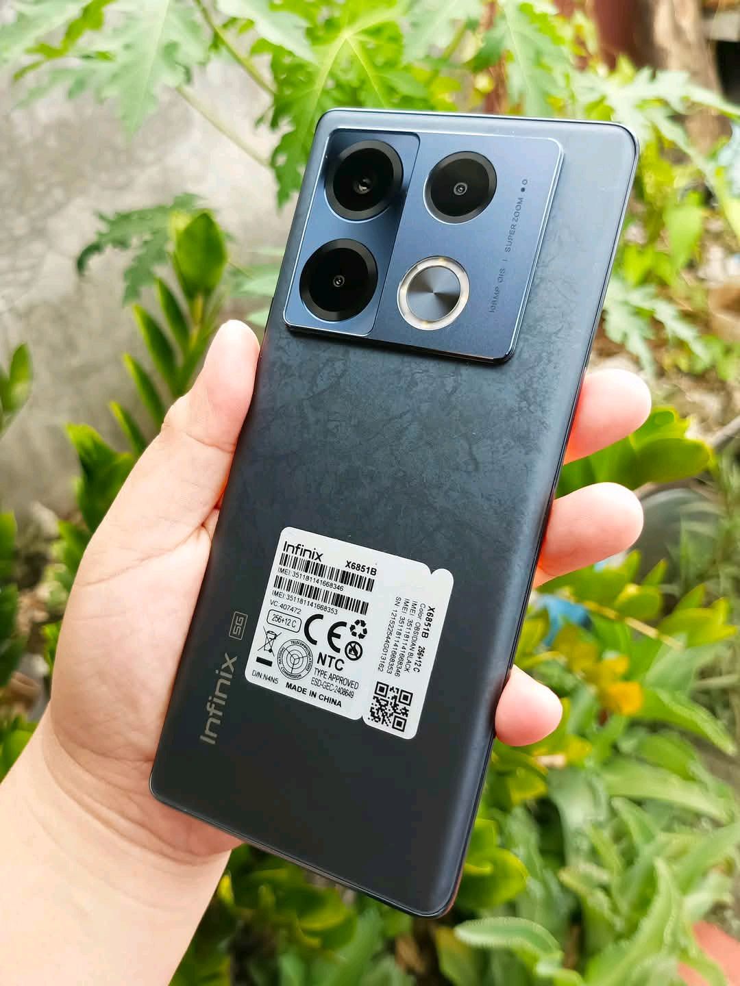 Infinix Note 40 Pro 5G(256GB ROM +12GB RAM),5G, 108MP, 4600mAh + Smart Watch & Original Infinix Earbuds