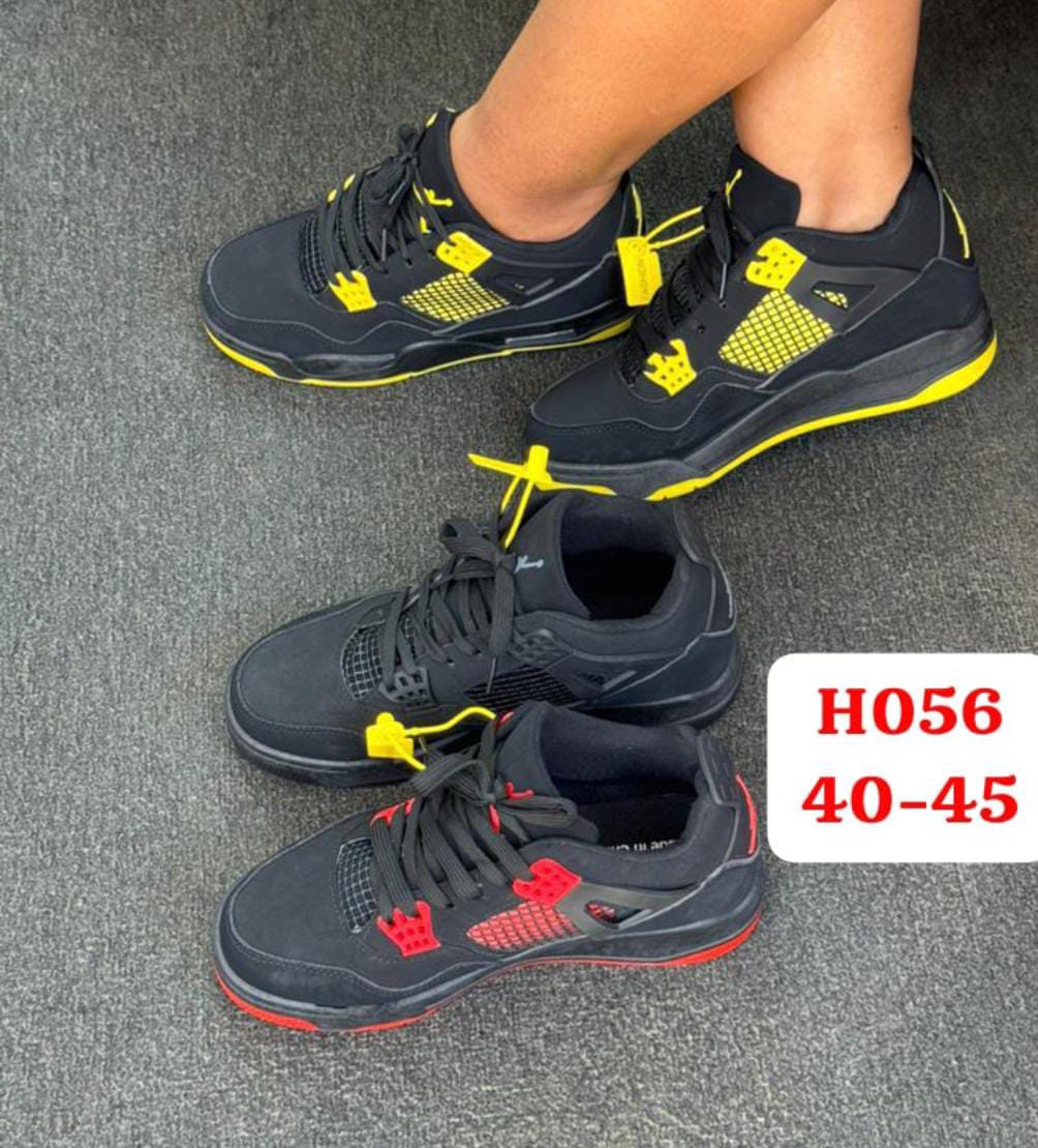 ⚡JORDAN 4 NEW ARRIVAL DESIGN 🔥High quality comfortable UNISEX J4 sneakers😘all out fit matching cutest clasic all colours sneaker⚡⚡ all season wearing water proof sneakers/veryCUTE as pictured😘😘⚡