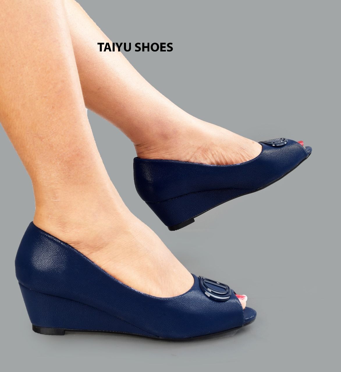 ⚡TAIYU  high quality classic wedge  .Women's   favourite open wedge all ocassion and work wearing wedge open toe shoes wash⚡ and wear/water proof wedge⚡walk high with this cute elegant open toe wedge⚡