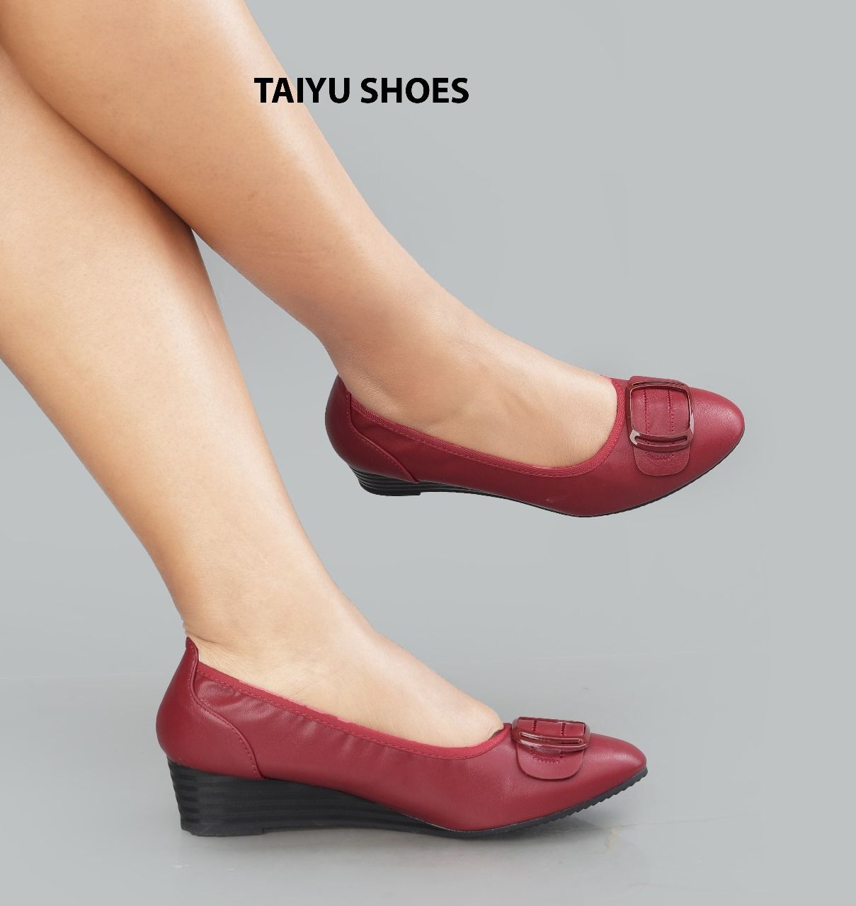 ⚡TAIYU WEDGE ORIGINAL WEDGE SHOES ⚡High quality women ladies WEDGE shoes classic flats easy to walk with or drive with 🔥⚡Adorable womens shoes very cute and admired❤‍🔥 CUTE ones as in picture🔥⚡
