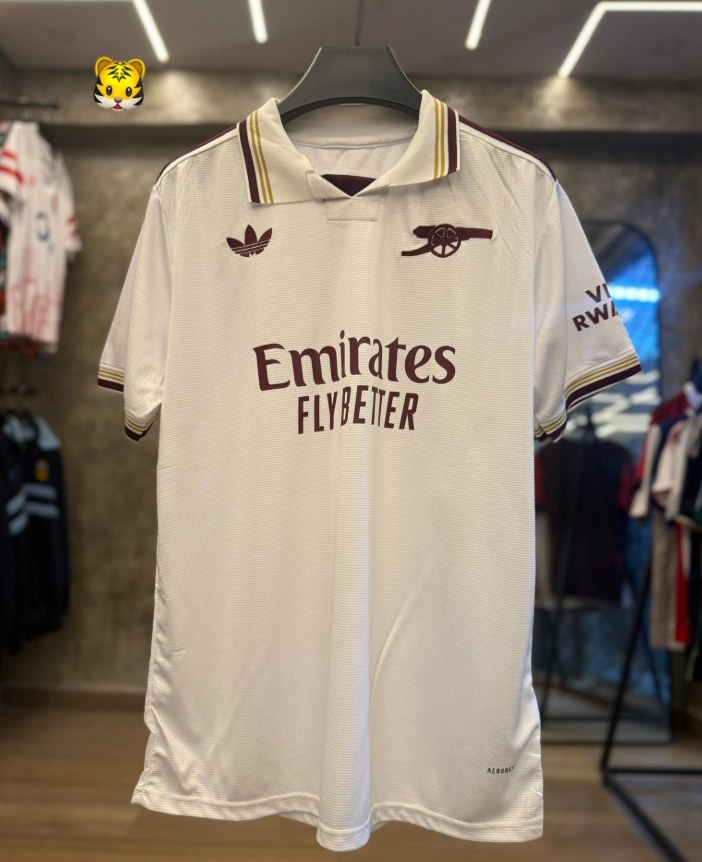OFFICIAL AND ORIGINAL ARSENAL FC Third Kit For The Season 2025/26