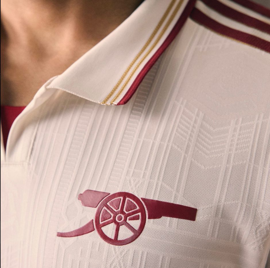 OFFICIAL AND ORIGINAL ARSENAL FC Third Kit For The Season 2025/26