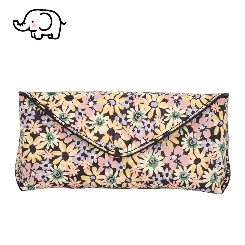 Trendy Multicolor Floral Glasses Case Envelope Sunglasses Pouch