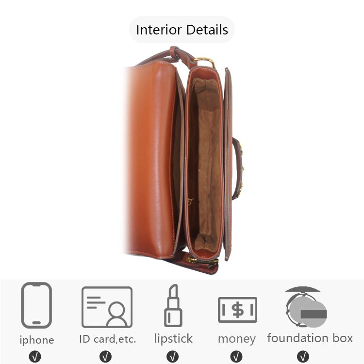 Women's Fashion Shoulder Bag Trendy Underarm Saddle Crossbody Minimalist Designer Style Versatile Luxury Classic GG Print Handbag