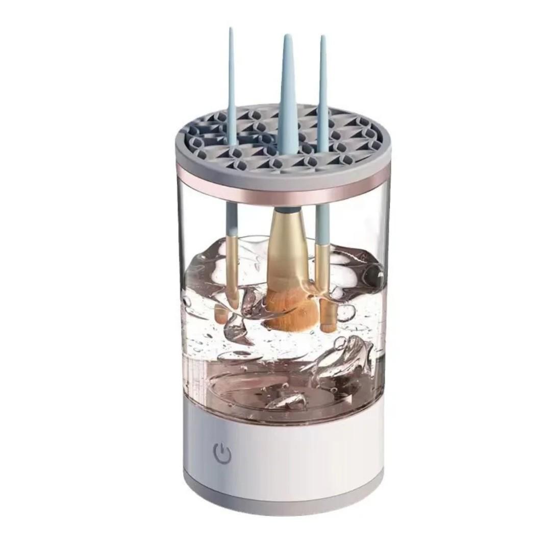 this one it easy to wash your makeup brushes to become as clean as the new ones