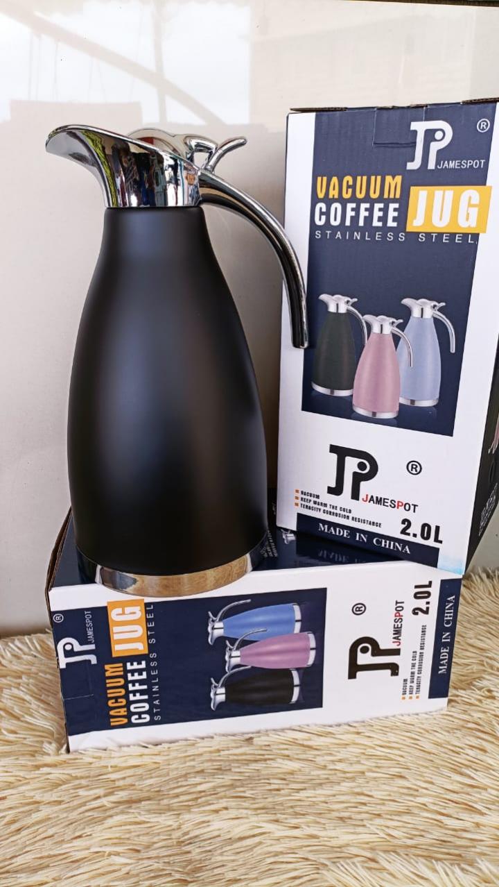 Jamespot  Vaccum Flask. 2L Capacity Vaccum flask for storing both hot and Cold liquids. Best for office, home and hotels.