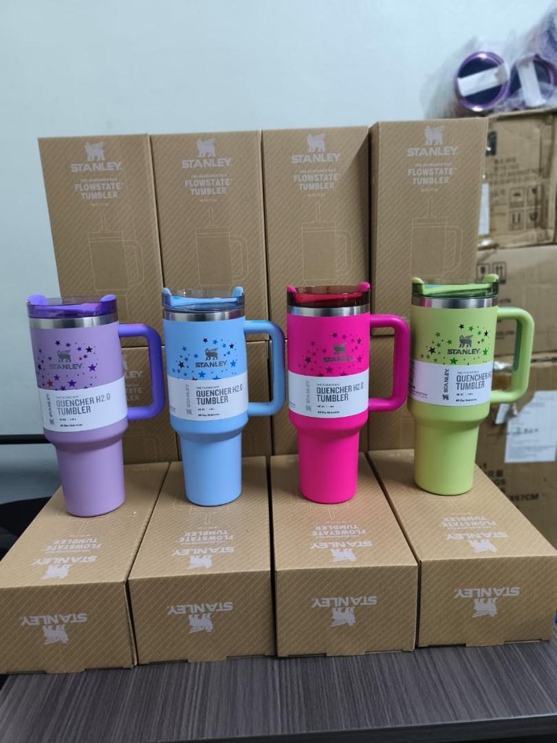 [SPECIAL OFFER FOR YOU🔥]Original Stanley Cup Floral Marble Design with Gift Box Brand New Very High Quality Stylish and Luxurious Kitchen Stanley Cup at Affordable  Price