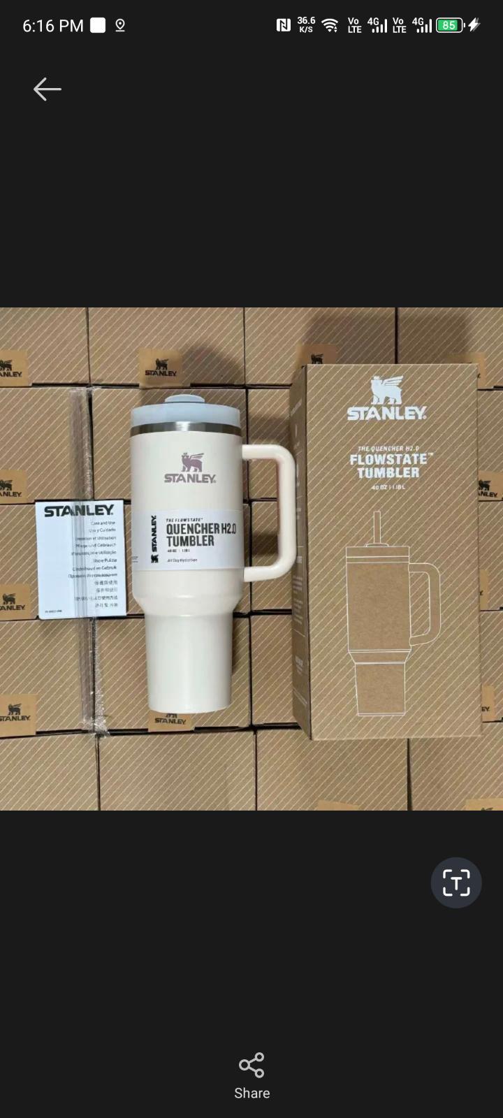 [SPECIAL OFFER FOR YOU🔥]Original Stanley Cup Floral Marble Design with Gift Box Brand New Very High Quality Stylish and Luxurious Kitchen Stanley Cup at Affordable  Price