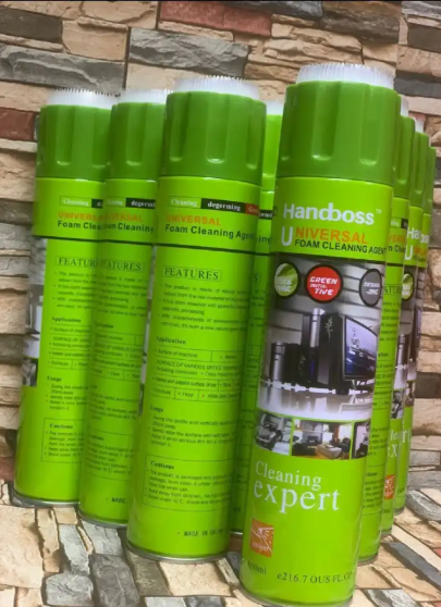 Multipurpose Foam Cleaner, Ideal for Cleaning Laptops, Office Furnture, Car Upholstery, Home Upholstery, Gadgets, Shoes and Metal Equipment