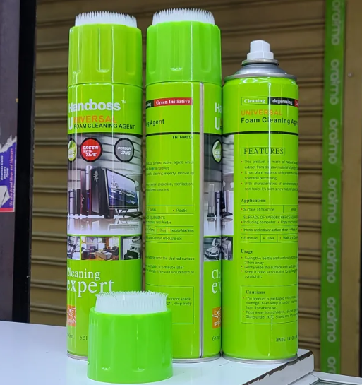 Multipurpose Foam Cleaner, Ideal for Cleaning Laptops, Office Furnture, Car Upholstery, Home Upholstery, Gadgets, Shoes and Metal Equipment