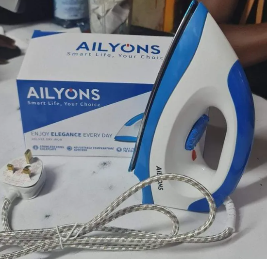 Ailyons  Original Dry Iron box/ Pasi