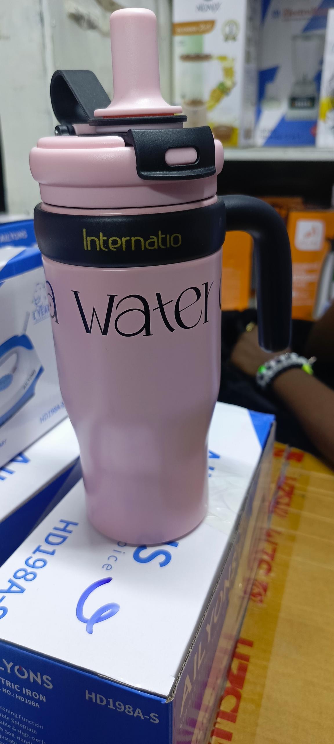 New arrival Pink Stanley Cup.Perfect for both tea and water, it preserves both hot and cold drinks for long hours. Comes neatly packaged in a gift box.