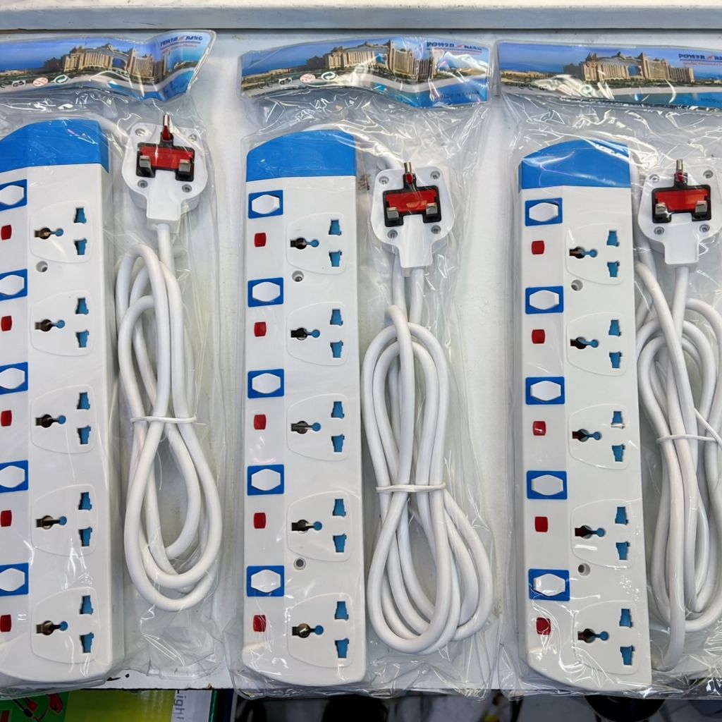 Heavy Duty  5 Way Power Extension Cable