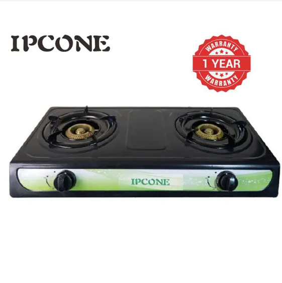 IPCONE 7102 Double Gas Cooker Auto lgnition Double Burner Gas stove gas cooker 【hot】gas cooker/stove gas cooker cooking gas cooker burner gas cooker stainless
