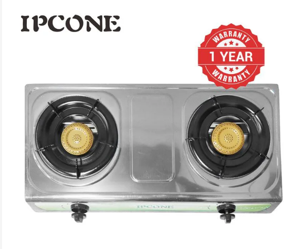 IPCONE 7102 Double Gas Cooker Auto lgnition Double Burner Gas stove gas cooker 【hot】gas cooker/stove gas cooker cooking gas cooker burner gas cooker stainless