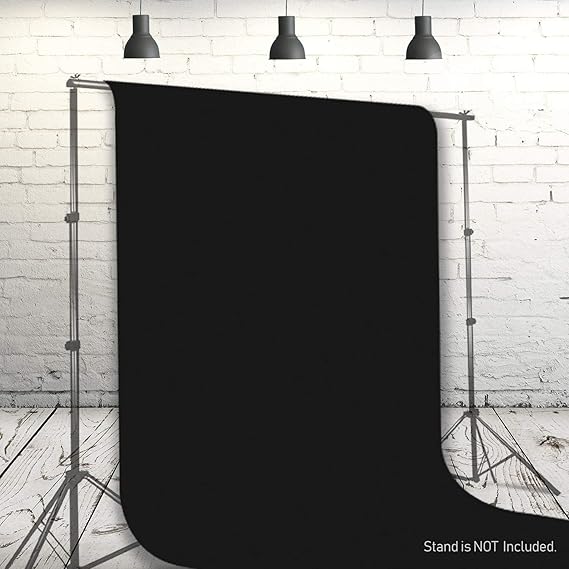 Black Screen 3×2 ft Studio Background Photo & Video Shooting Editing