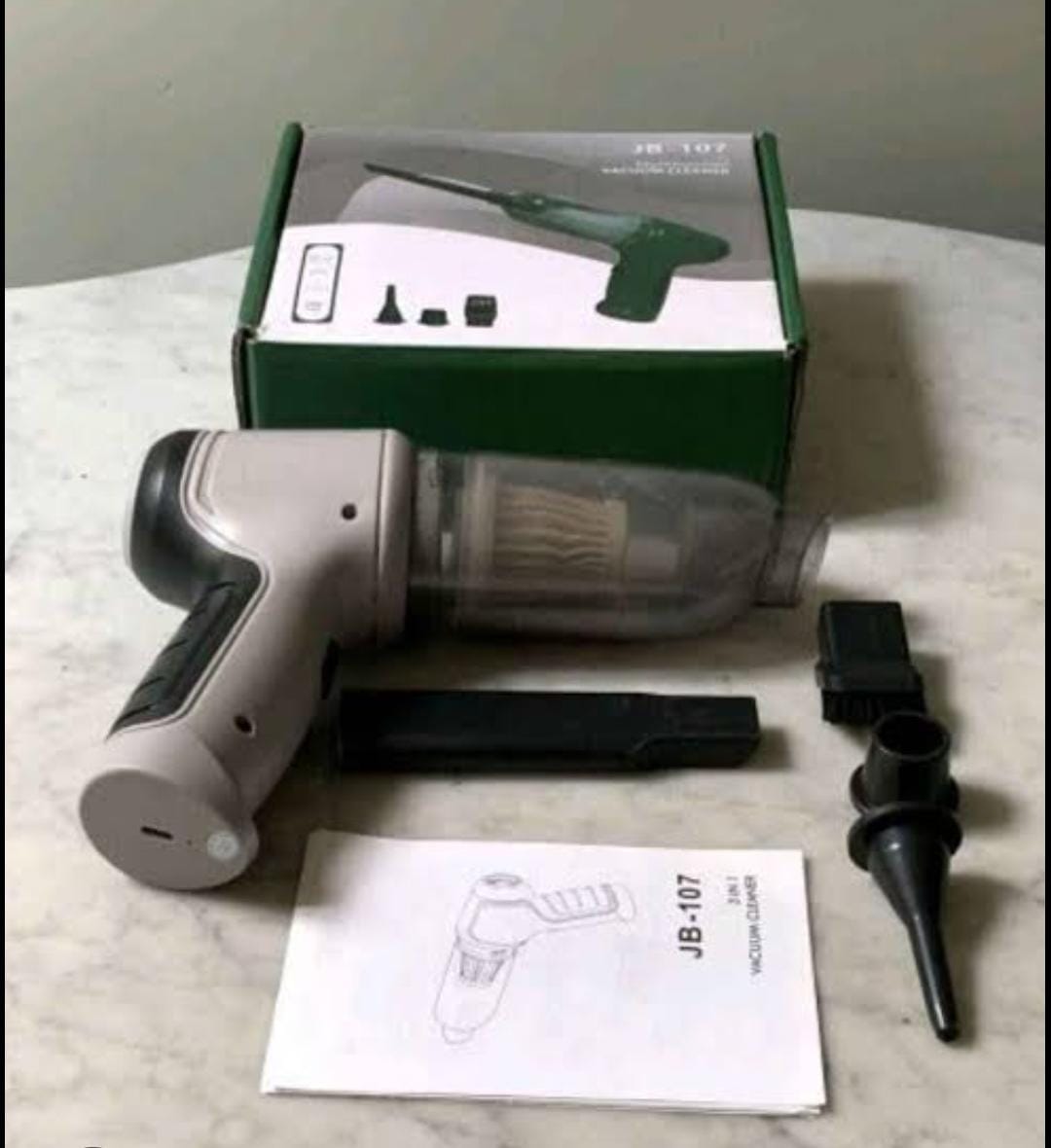 Strong suction JB-107 multifunctional 3in1 vacuum cleaner with both blow or suck options now available