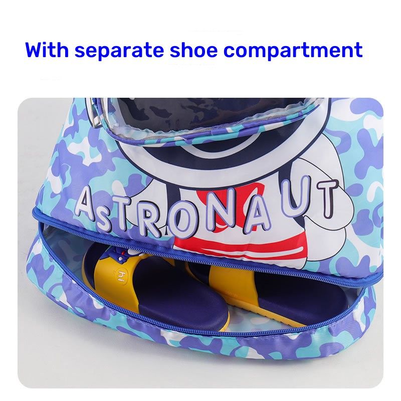 Cute Cartoon Drawstring Waterproof Swimming Bag/GymBag
