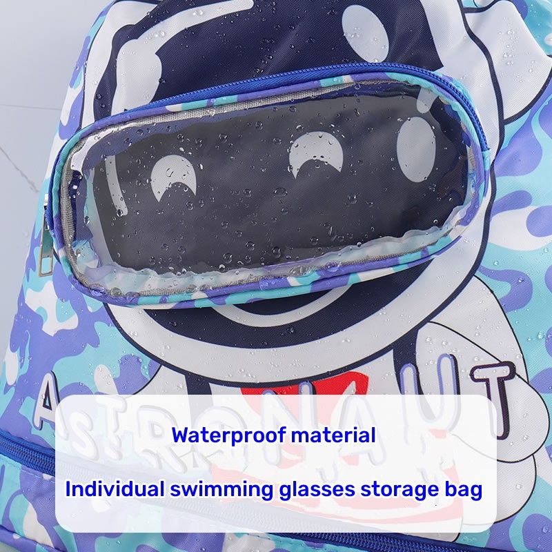 Cute Cartoon Drawstring Waterproof Swimming Bag/GymBag