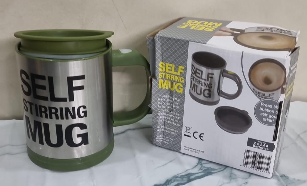 AAA Battery powered 380ml stainless steel Magnetic stirring cup
