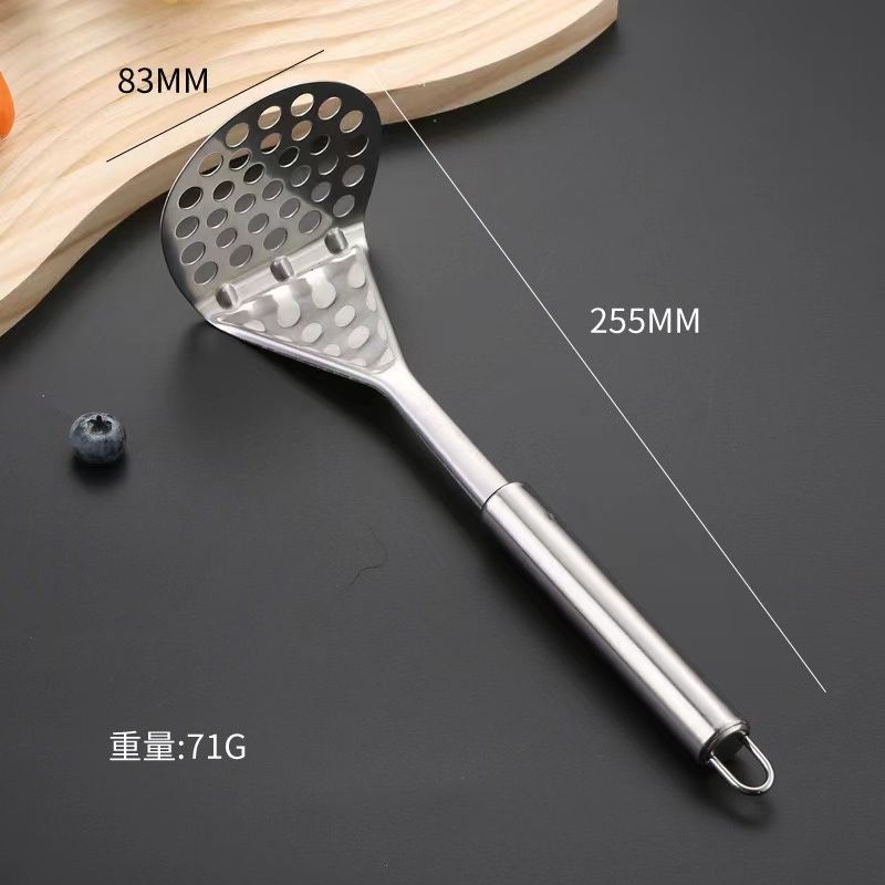 Stainless steel masher