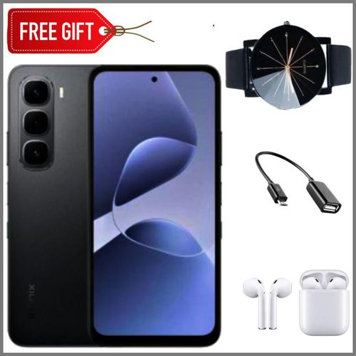 [New Arrival] Infinix Hot 60i 256GB+8GB 6.7" IPS LCD 120Hz Display 50MP Camera 5160mAh Battery 45W Fast Charging IP64 Dust/Water Resistant Dual SIM MTK Helio G81 Ultimate Bypass Charging AI