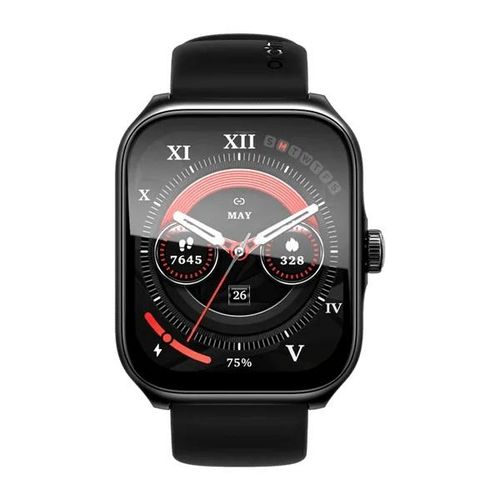 Oraimo Watch Nova AM 2.01" AMOLED Screen Curved Cover Smart Watch- Black